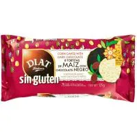 Tortitas de Maíz con Chocolate Negro D. Radisson, Paquete 125 G