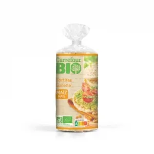 Tortitas de Maíz Ecológicas Carrefour Bio 120 G.
