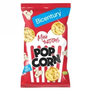 Tortitas de Maíz Pop Corn Bicentury sin Gluten 70 G.