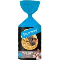 Tortitas de Maíz, Setas, Trufa, Queso Bicentury, Paquete 123,5 G
