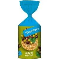 Tortitas de Olivas-cebollino Bicentury, Paquete 124 G