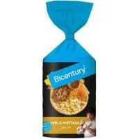 Tortitas Sabor Miel-mostaza Bicentury, Paquete 123,5 G