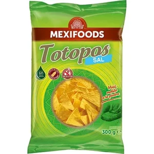 Totopos Nachos de Maíz Fritos Sabor Natural sin Gluten Mexifoods