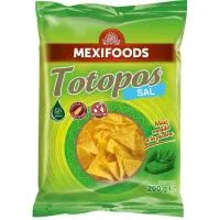 Totopos Sal Mexifoods, Bolsa 200 G