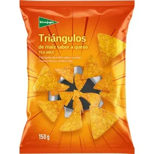 Triangulos de Maíz Sabor a Queso Tex Mex el Corte Ingles