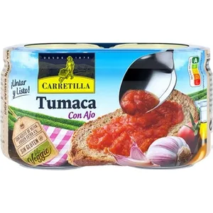 Carretilla Tumaca con Ajo 2 Uds. 370 G.