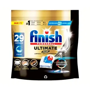 Finish Ultimate Plus Lavavajillas a Máquina 29 Ds. 283 G.