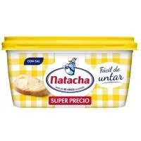 Margarina Untable Vegetal con Sal Natacha, Tarrina 450 G