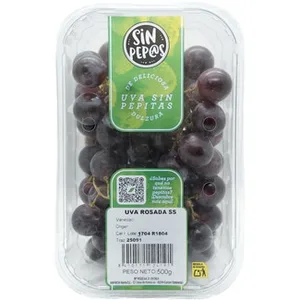 Uva Rosada sin Semilla sin Pep@s