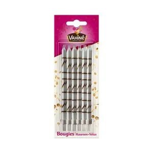 Vahiné Velas Pequeñas Blancas Celebraciones Vahine 27 G.