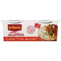 Vasito de Arroz Jalapeño Brillante, Pack 2x125 G