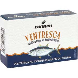 Ventresca de Atún Claro en Aceite de Oliva 72,5 Gr