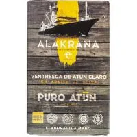 Ventresca de Atún Claro en Aceite Oliva Alakrana, Lata 115 G