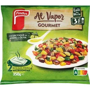 Verduras Gourmet Vapor Listos en Tres Minutos 350 Gr