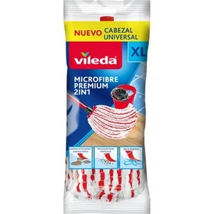Fregona Microfibra Premium 2 en 1 Vileda Bolsa 1 Unidad