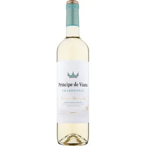 Vino Blanco Chardonnay Vendimia Seleccionada DO Navarra Principe de Viana