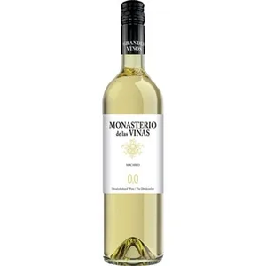 Vino Blanco Macabeo sin Alcohol Monasterio de las Viñas