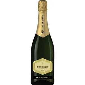 Vino Blanco Moscato Espumante de Italia Scanavino