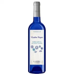 Vino Blanco Verdejo Afrutado Ecológico Cuatro Rayas D.o. Rueda 75 Cl.