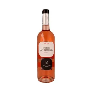 Castillo SAN Lorenzo  Vino  Rosado Clarete con D.o. Rioja Castillo SAN Lorenzo Botella de 75 Cl.