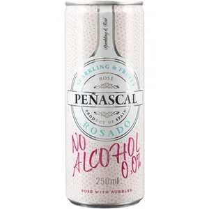 Vino Rosado de Aguja Natural sin Alcohol Peñascal