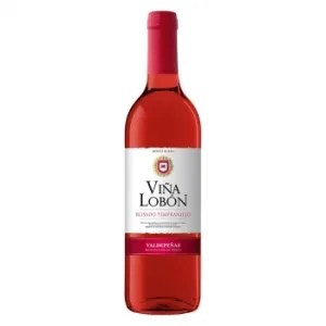 Vino Rosado Tempranillo Viña Lobón D.o. Valdepeñas 75 Cl.