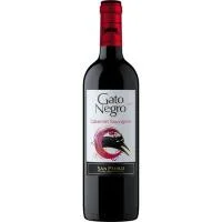 Vino Tinto Cabernet Sauvignon Chile Gato Negro, Botella 75 Cl