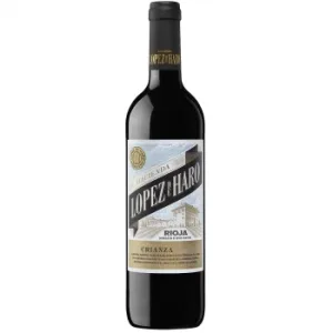 Vino Tinto Crianza Hacienda López de Haro D.o.ca. Rioja 75 Cl.