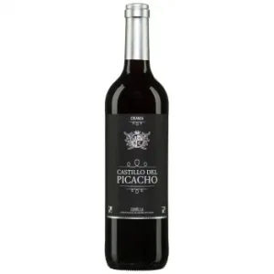 Vino Tinto Crianza Monastrell Castillo del Picacho D.o Jumilla 75 Cl.