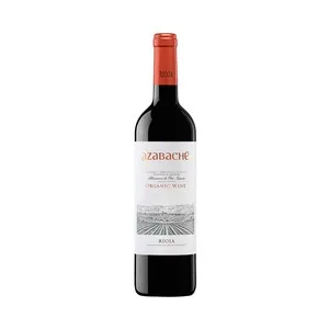 Azabache Vino Tinto Joven y Ecológico con Denominación de Origen Calificada la Rioja Azabache Botella de 75 Cl. 750 ML