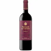 Vino Tinto Marqués de Cáceres Reserva.