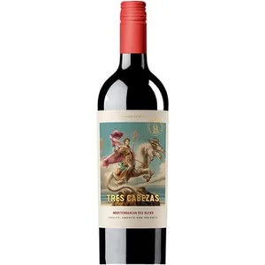 Vino Tinto Red Blend Afrutado Tres Cabezas