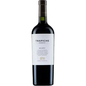 Vino Tinto Reserva Malbec de Mendoza Argentina Trapiche