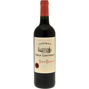 Vino Tinto Sant Emilion Burdeos Francia Chateau Vieux Cantenac