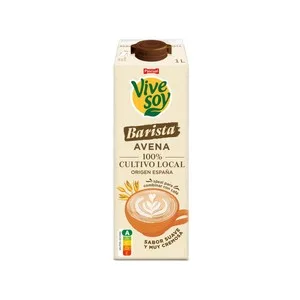 Vivesoy Bebida Avena Barista sin Azúcar Añadido  1 L. 1000 ML