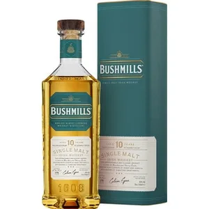 Whiskey de Malta Irlandés 10 Años Bushmills