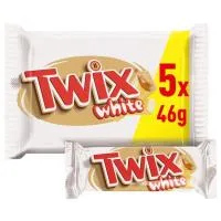 Chocolatina White Twix, Pack 5x46 G