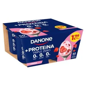 Yogur 0%0% Proteína Fresa 4 X 105 Gr