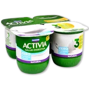 Yogur Activia Danone Desnatado Natural 4 U. de 120 G