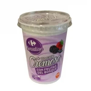 Yogur Líquido de Frutas del Bosque Carrefour Classic' sin Gluten 1,5 L.