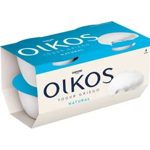 Yogur Griego Oikos Natural Pack 4 Unidades 4 X 110 Gr