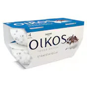 Yogur Griego Stracciatella Oikos Pack 4 X 110 G
