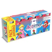 Yogur Líquido de Fresa Actimel Pack 12 X 100 G