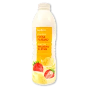 Yogur Líquido Sabor Fresa y Plátano