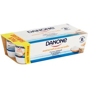 Yogur Natural Azucarado Pack de 8 Unidades 8 X 120 Gr