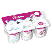Yogur Natural Desnatado Dia Láctea Pack 6 X 125 G