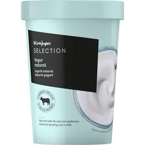 Yogur Natural Elaborado con Leche de Vaca de Pastoreo  el Corte Ingles Selection 500 G