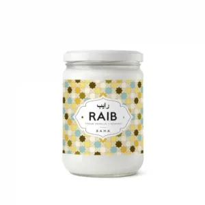 Yogur Sabor Vainilla y Azahar Saha 420 G.