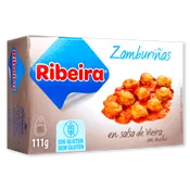 Zamburiñas con Salsa Vieira Ribeira