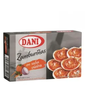 Zamburiñas en Salsa de Vieira Dani 63 G.